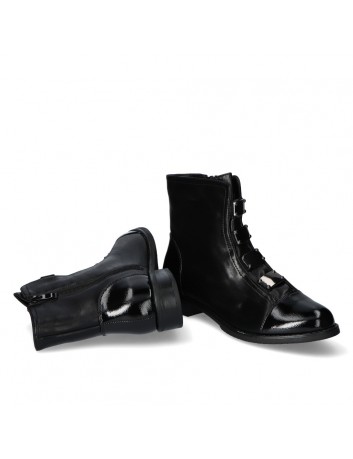 Trzewik damski M.Daszyński AR MR2026A-2 czarny
