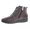 Skórzany botek damski T.Sokolski ARA Z207 bordowy