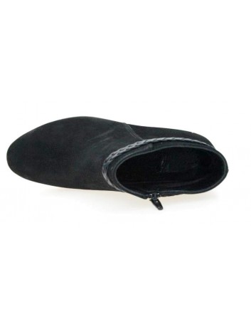 Skórzany botek damski T.Sokolski BAY 679 czarny nubuk