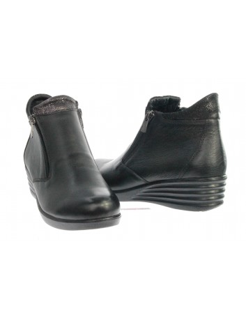 Skórzany botek damski T.Sokolski BK WW009,Kolor czarny