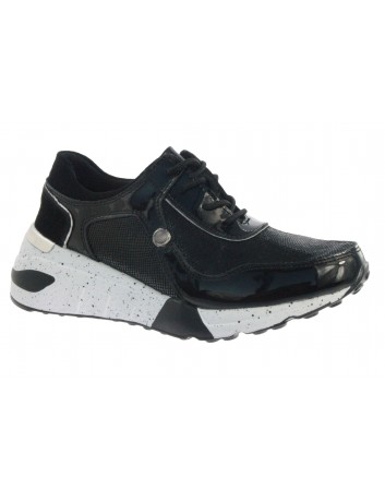 Sportowe sneakersy skórzane T.Sokolski OC W21-96 czarny