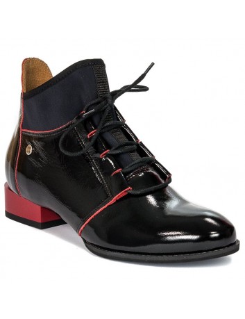 Botek damski skórzany Maciejka 04744-16 czarny