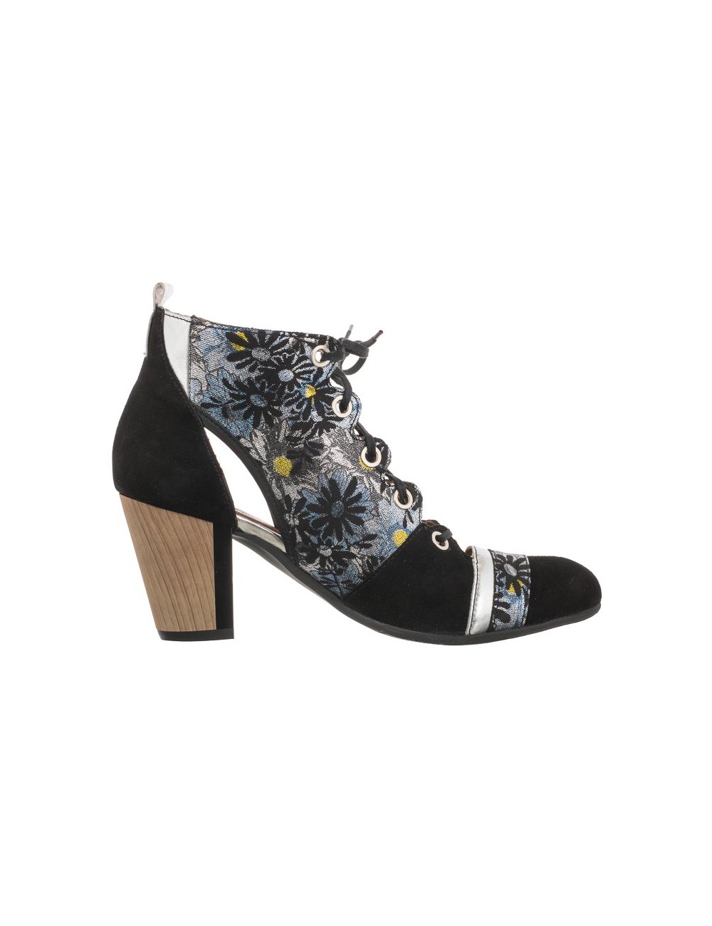 Botki damskie skórzane Maciejka 03938-01czarny