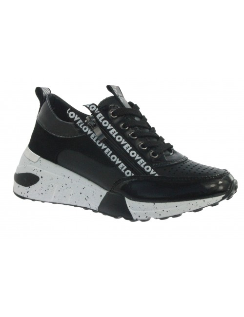 Sportowe sneakersy skórzane T.Sokolski OC W21-92 czarny