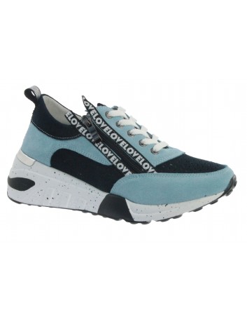 Sportowe sneakersy skórzane T.Sokolski OC W21-92 nienieski