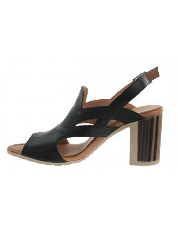 Sandały skórzane damskie T.SOKOLSKI LP 95-757 czarny