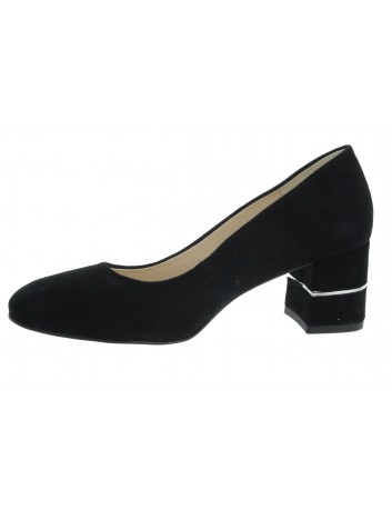 Czółenko damskie skórzane MILO 844/1 czarny