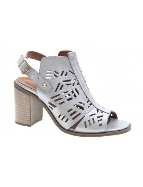 Sandały skórzane damskie T.Sokolski LU P046-321 srebrny