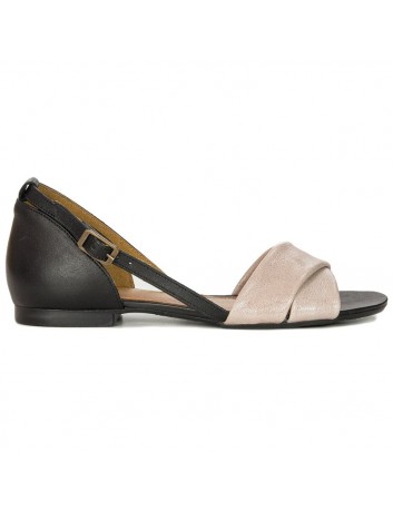 Letni but damski Maciejka 04614-15 czarny róż