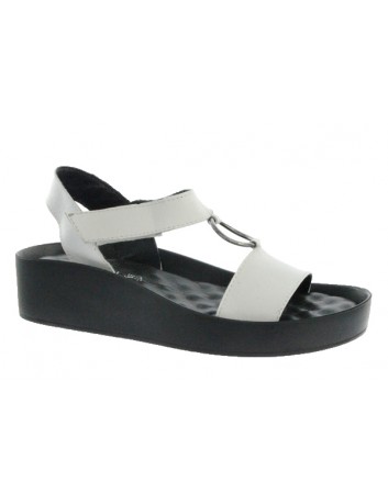 Skórzany sandał damski T.Sokolski BK L21-308 biały