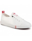 Trampki damskie BIG STAR BIG GG274005 biały czerwony