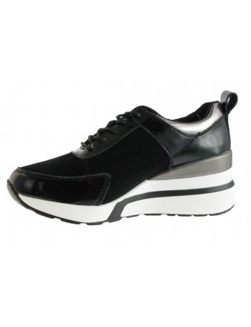 Sportowe sneakersy skórzane T.Sokolski GS J21-157 czarny